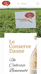 Mobile Screenshot of leconservedaune.it